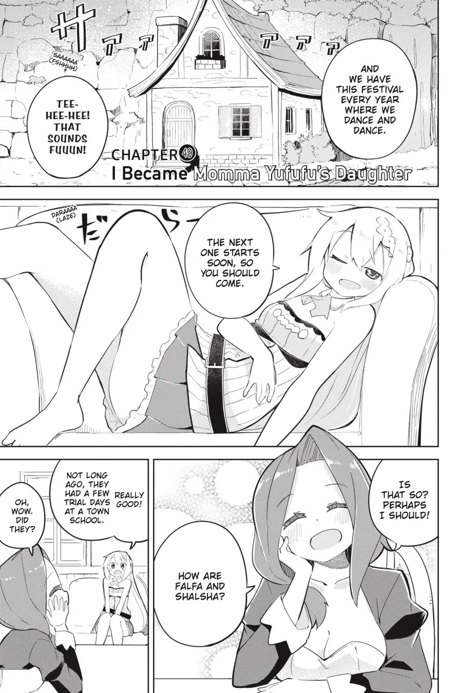While Killing Slimes for 300 Years, I Became the MAX Level Unknowingly Chapter 49 page 1 - Chapter 49