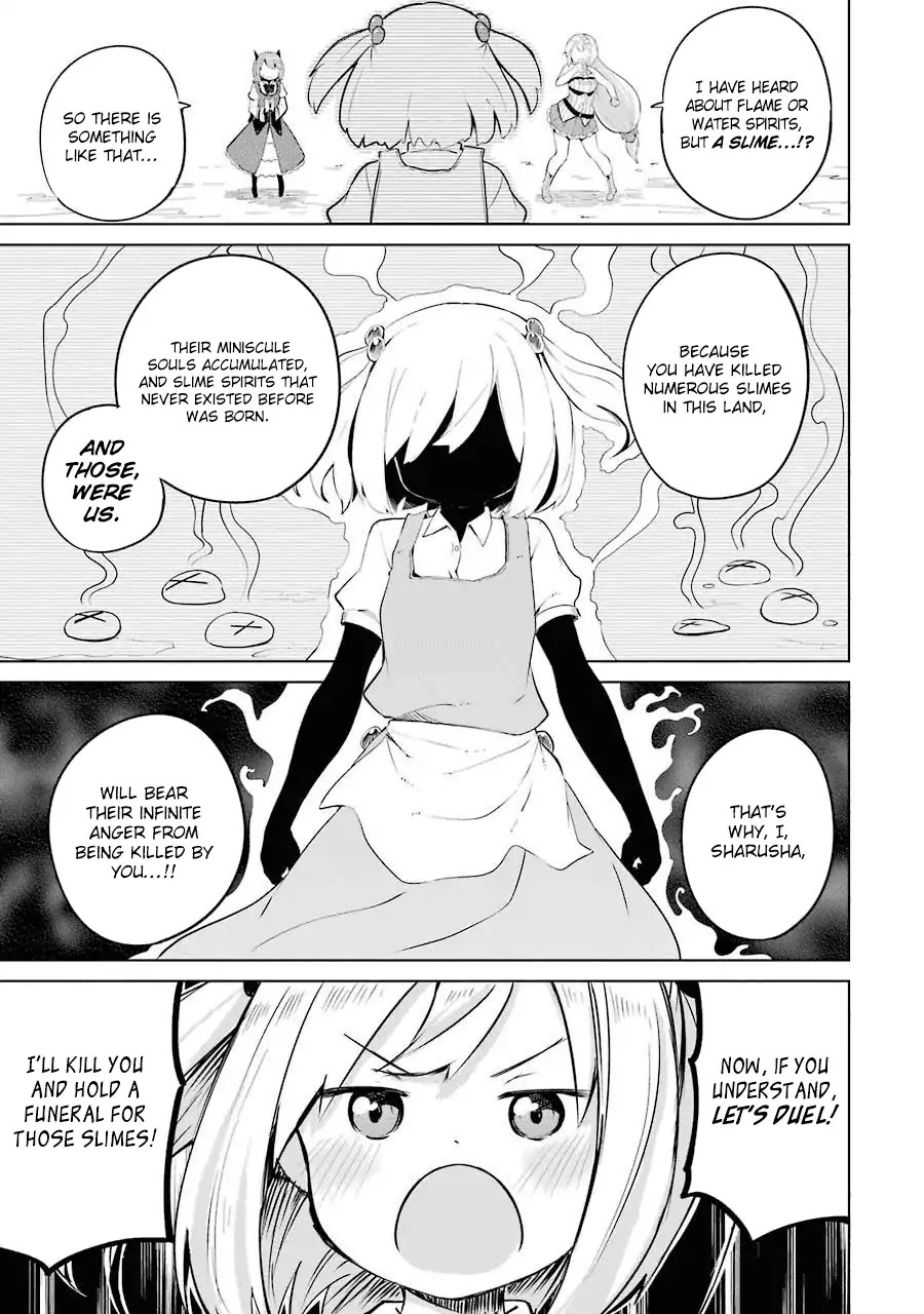 While Killing Slimes for 300 Years, I Became the MAX Level Unknowingly Chapter 5 page 19 - Chapter 5: The Daughters are Coming