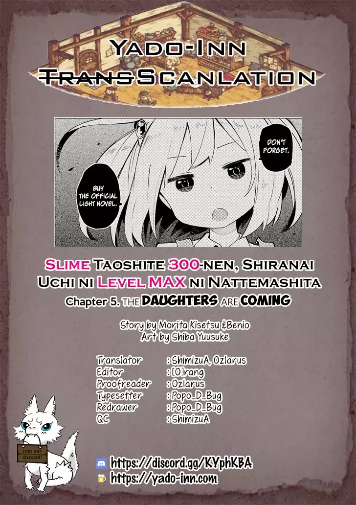 While Killing Slimes for 300 Years, I Became the MAX Level Unknowingly Chapter 5 page 23 - Chapter 5: The Daughters are Coming