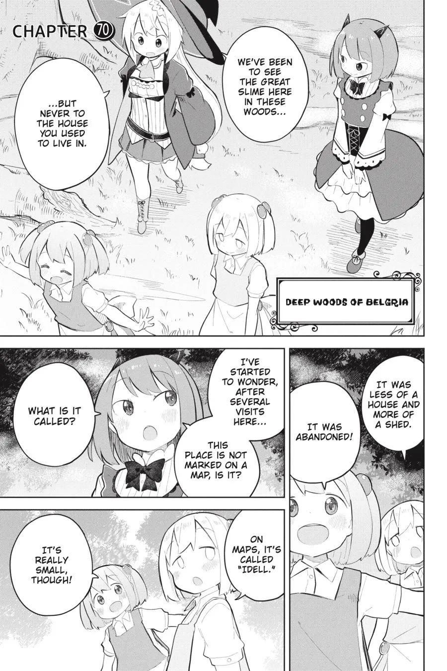 While Killing Slimes for 300 Years, I Became the MAX Level Unknowingly Chapter 70 page 1 - Chapter 70