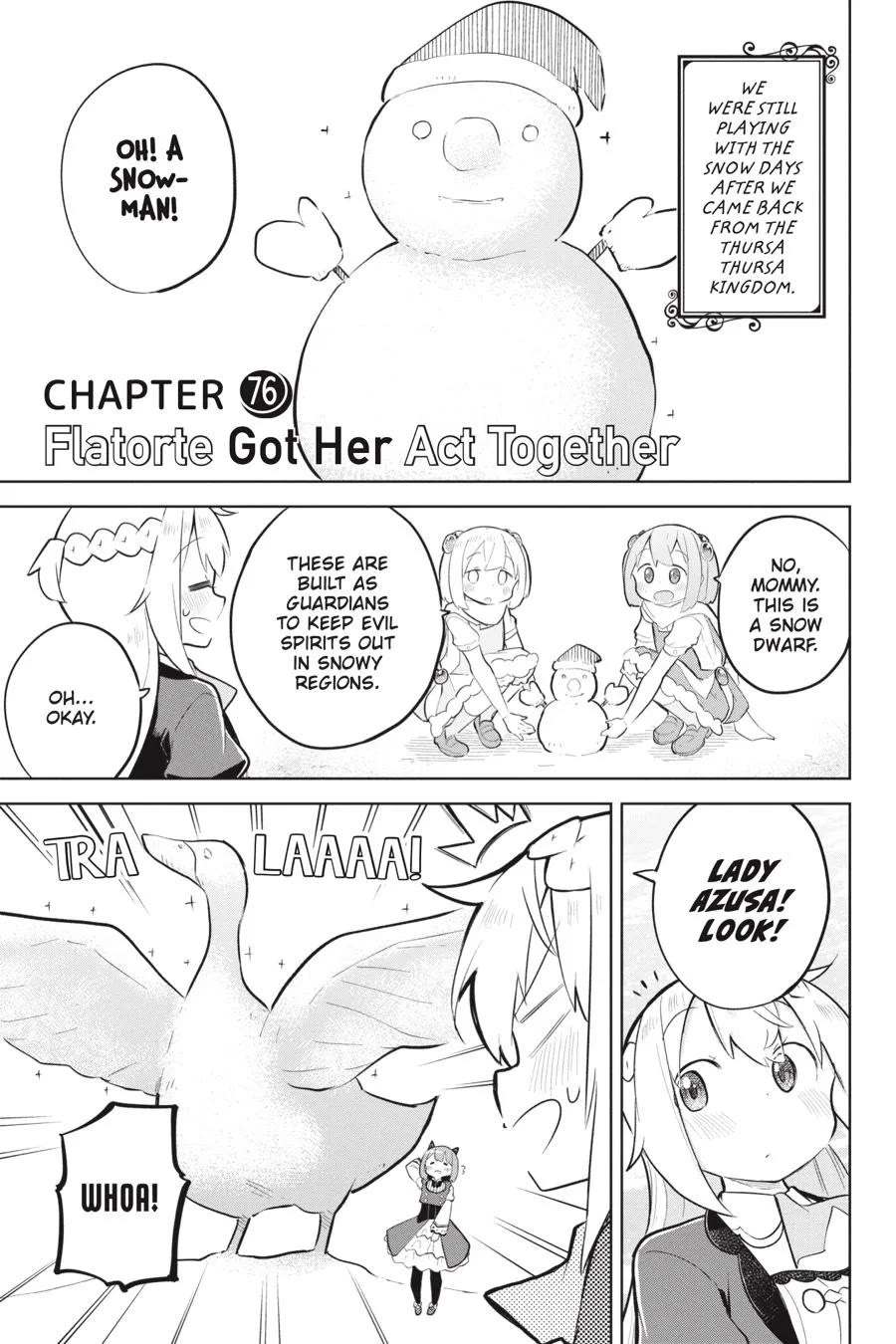 While Killing Slimes for 300 Years, I Became the MAX Level Unknowingly Chapter 76 page 1 - Chapter 76
