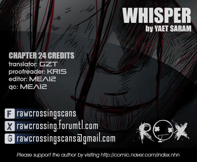 Whisper Chapter 24 page 1 - Chapter 24 : Hide and Go Seek