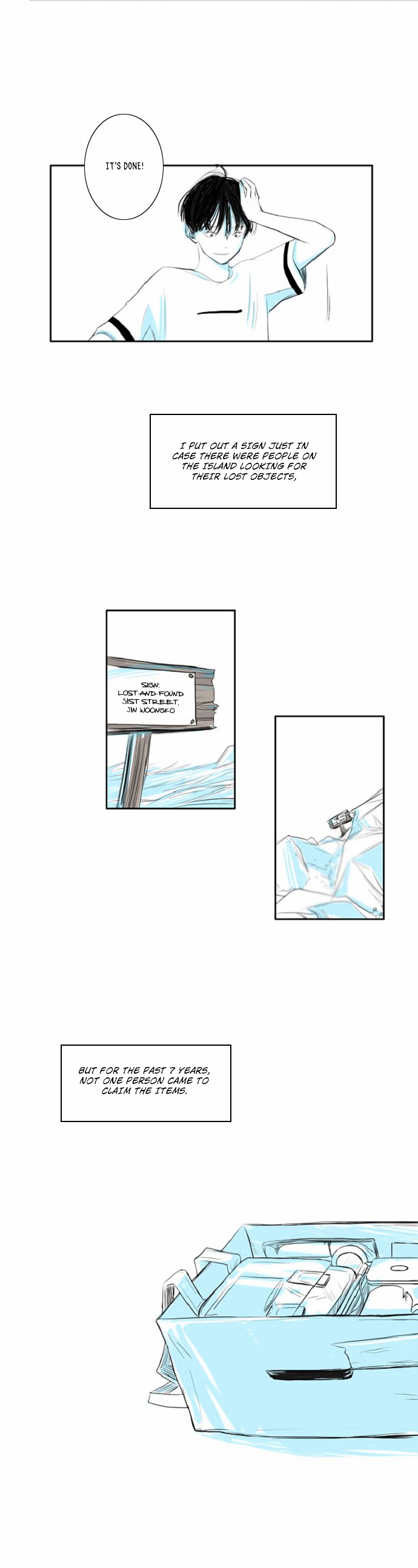 Whisper Chapter 4 page 19 - Chapter 4 : The Lost Objects In the Sea