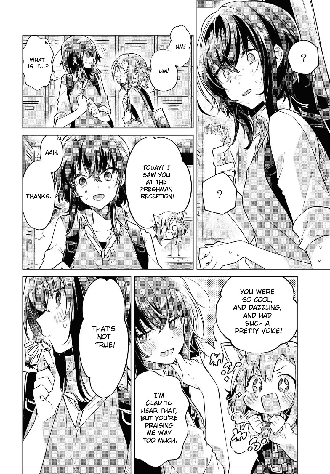 Whispering You a Love Song Chapter 1 page 13 - Chapter 1: On the rooftop, with a guitar, with Senpai
