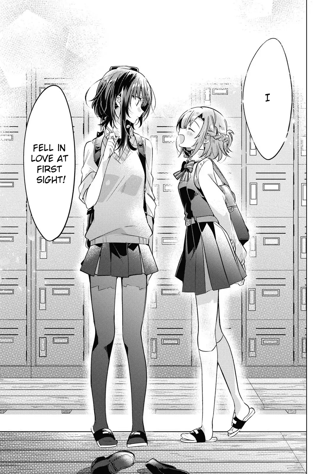 Whispering You a Love Song Chapter 1 page 14 - Chapter 1: On the rooftop, with a guitar, with Senpai