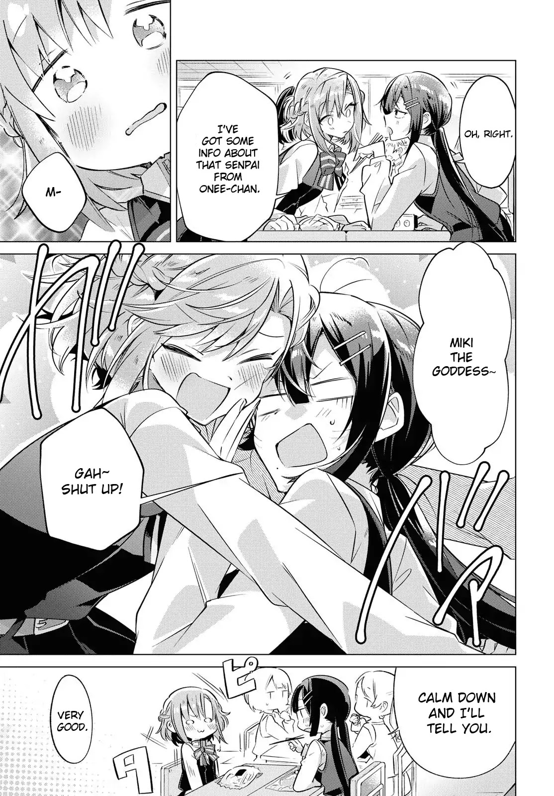 Whispering You a Love Song Chapter 1 page 18 - Chapter 1: On the rooftop, with a guitar, with Senpai