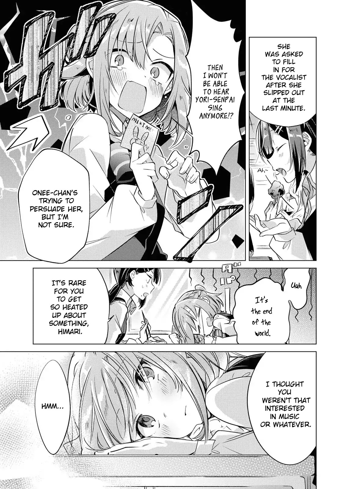 Whispering You a Love Song Chapter 1 page 20 - Chapter 1: On the rooftop, with a guitar, with Senpai