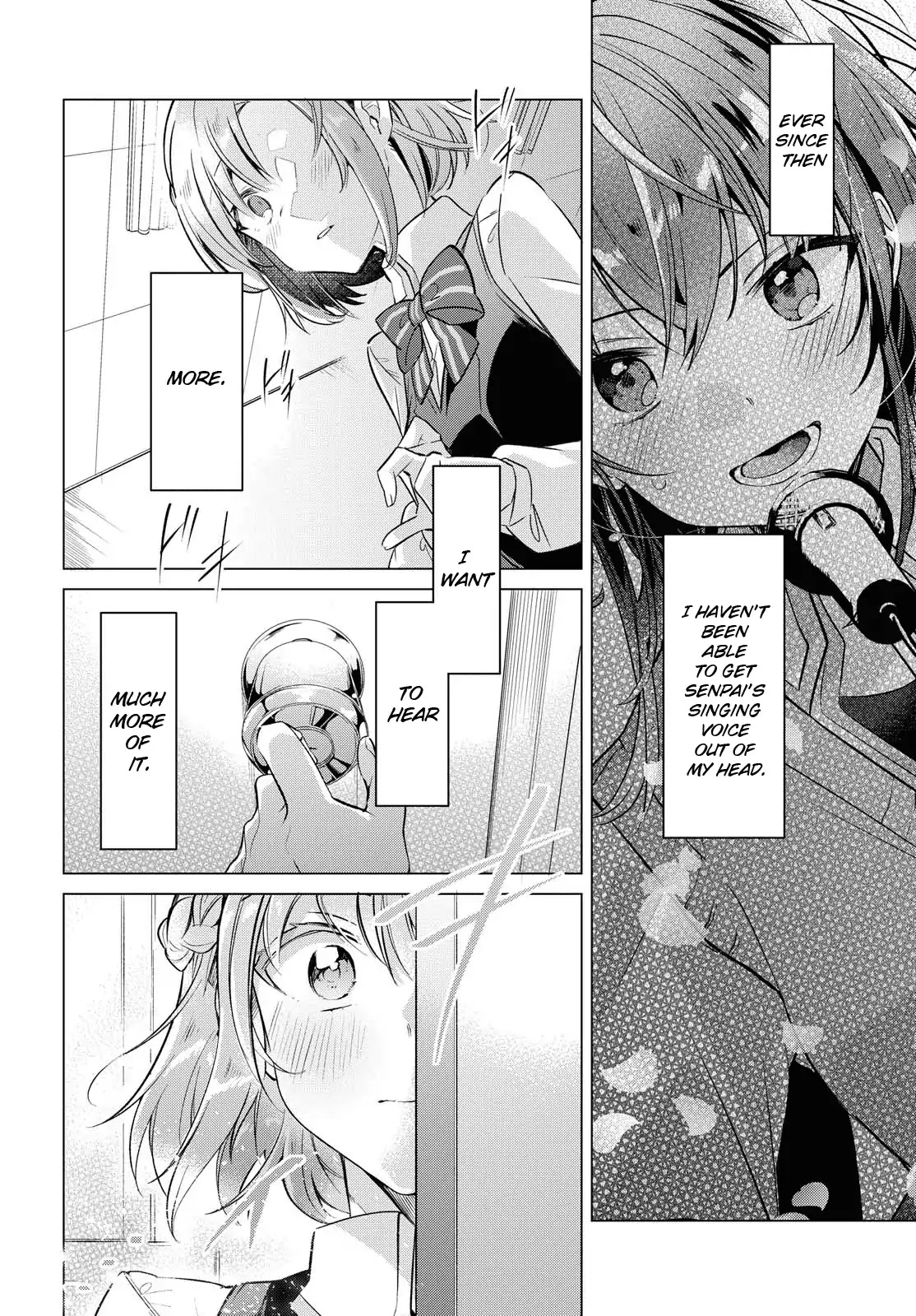 Whispering You a Love Song Chapter 1 page 23 - Chapter 1: On the rooftop, with a guitar, with Senpai