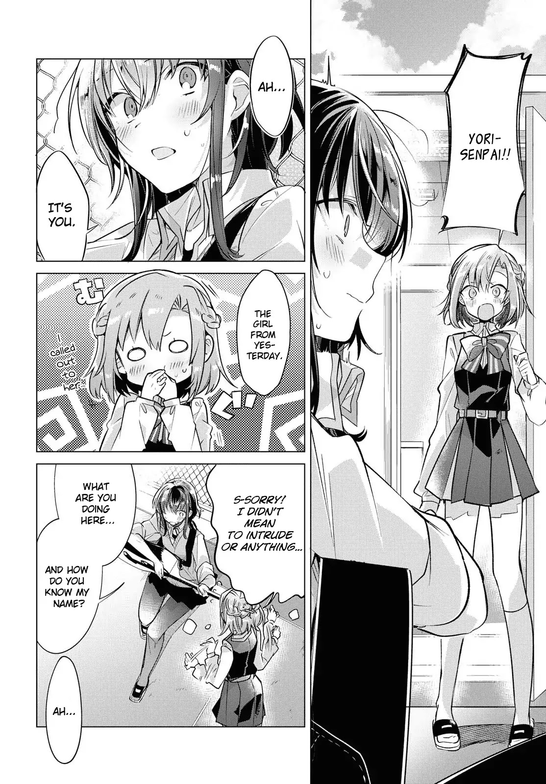 Whispering You a Love Song Chapter 1 page 25 - Chapter 1: On the rooftop, with a guitar, with Senpai
