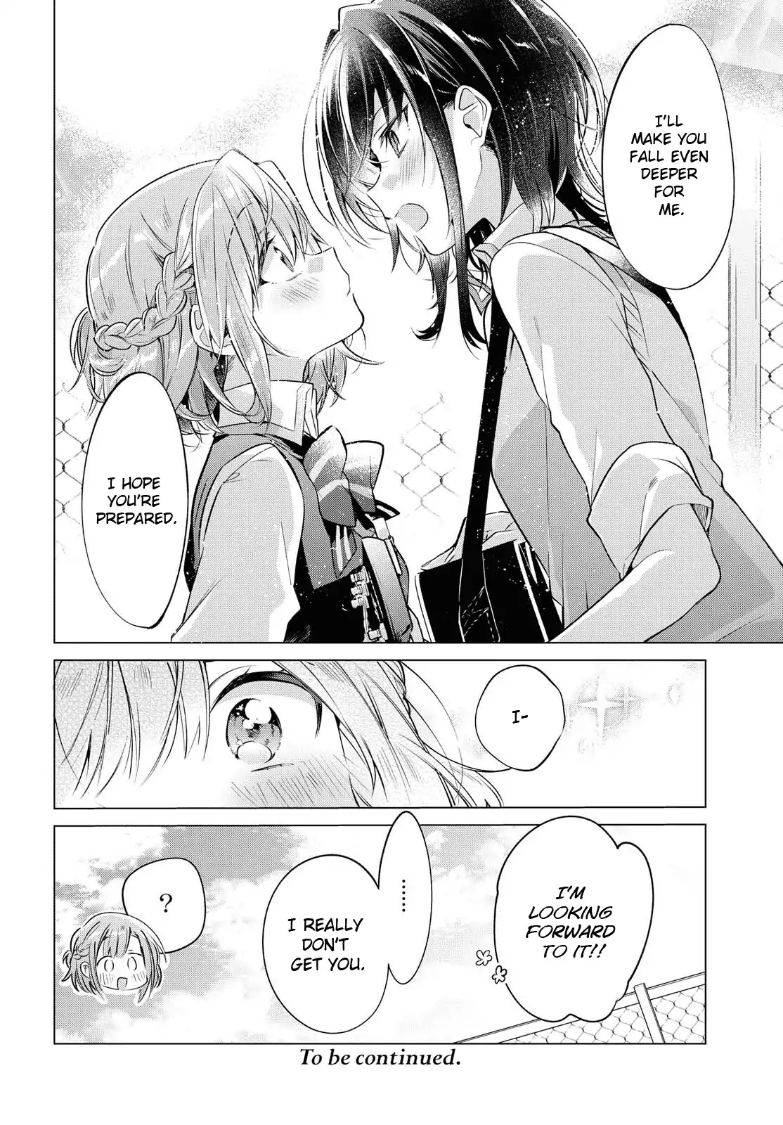 Whispering You a Love Song Chapter 1 page 33 - Chapter 1: On the rooftop, with a guitar, with Senpai