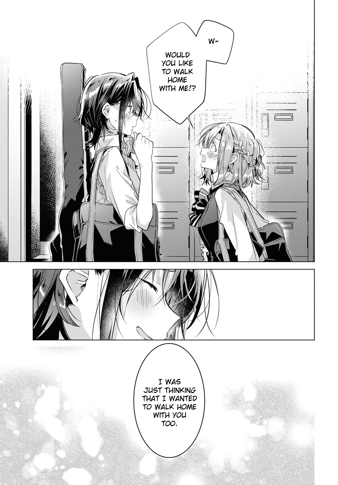 Whispering You a Love Song Chapter 12 page 3 - Chapter 12: Walking Home, An Encounter, And a Promise.