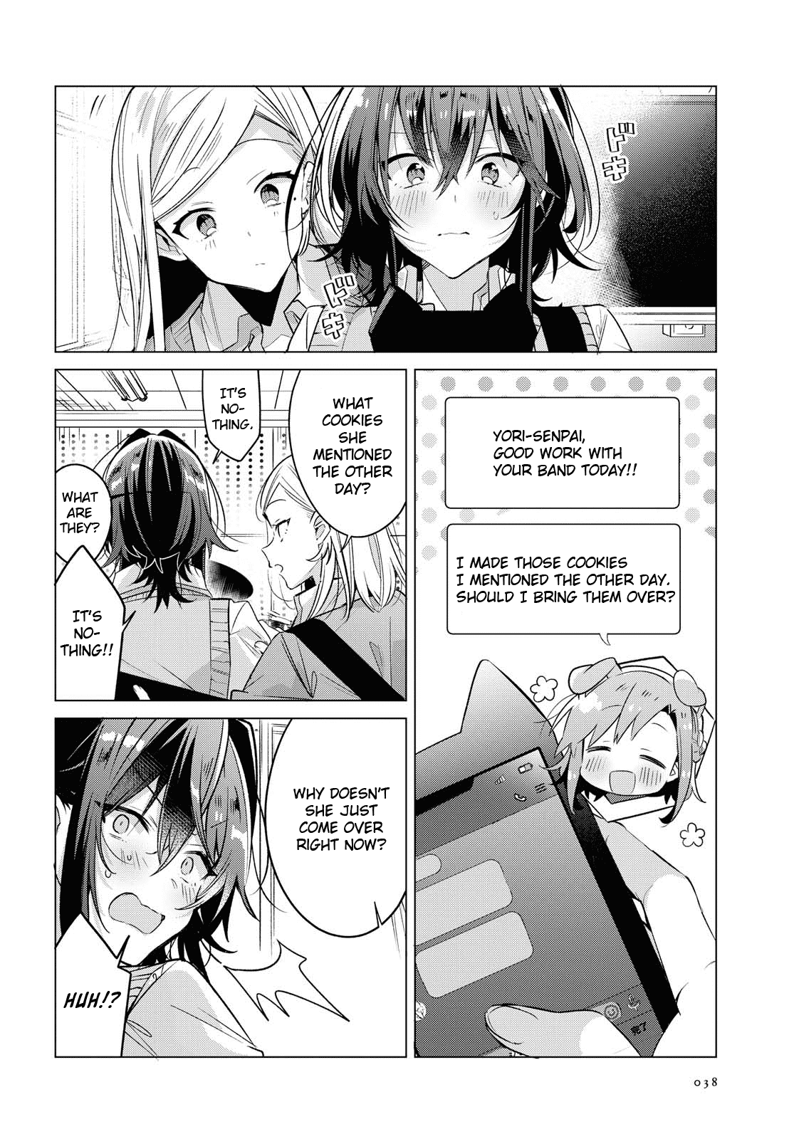 Whispering You a Love Song Chapter 13 page 12 - Chapter 13: Clubrooms, First Meetings, and a Pain Never Felt Before.