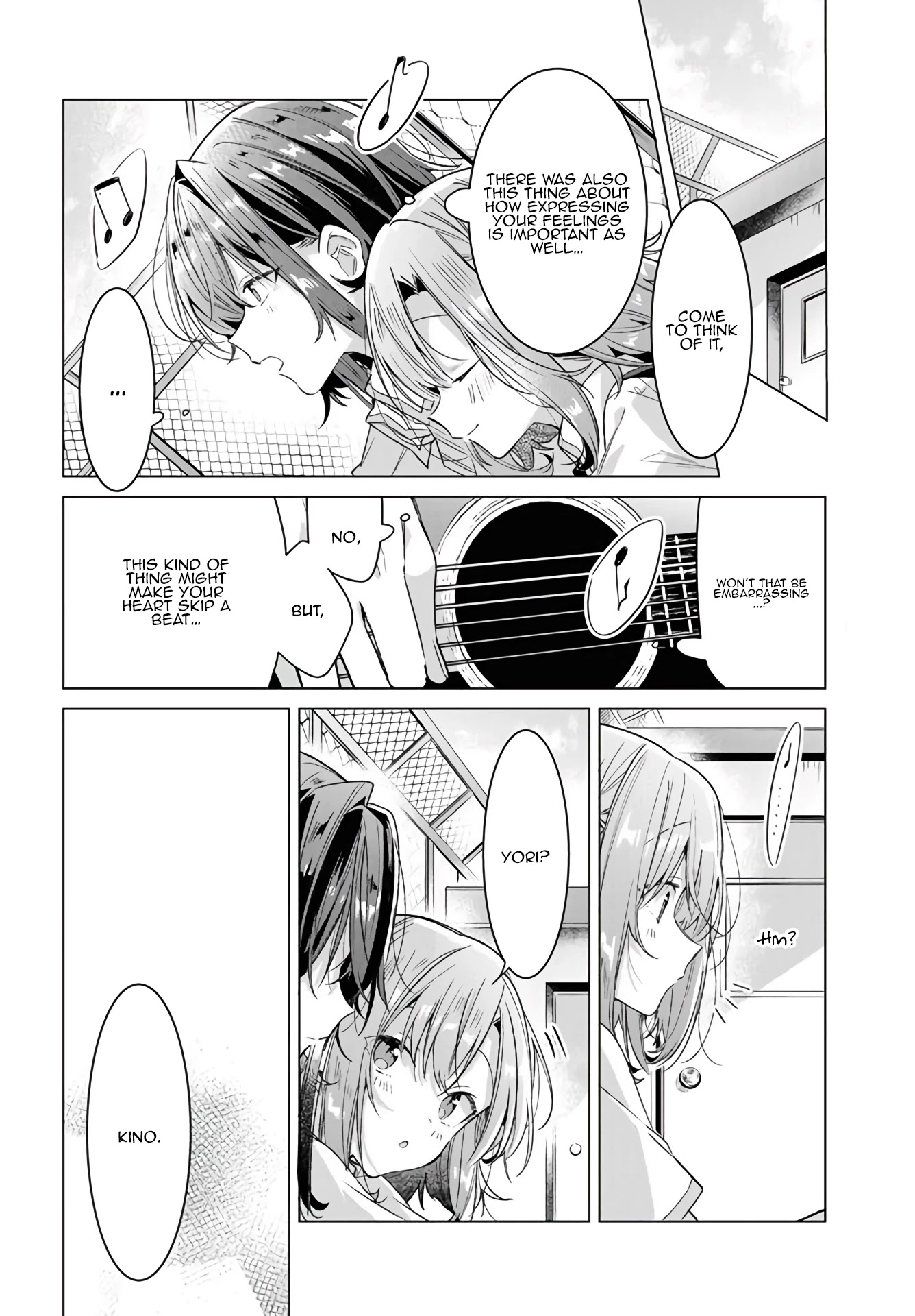 Whispering You a Love Song Chapter 16 page 15 - Chapter 16: On the Rooftop With My Guitar and My Lover