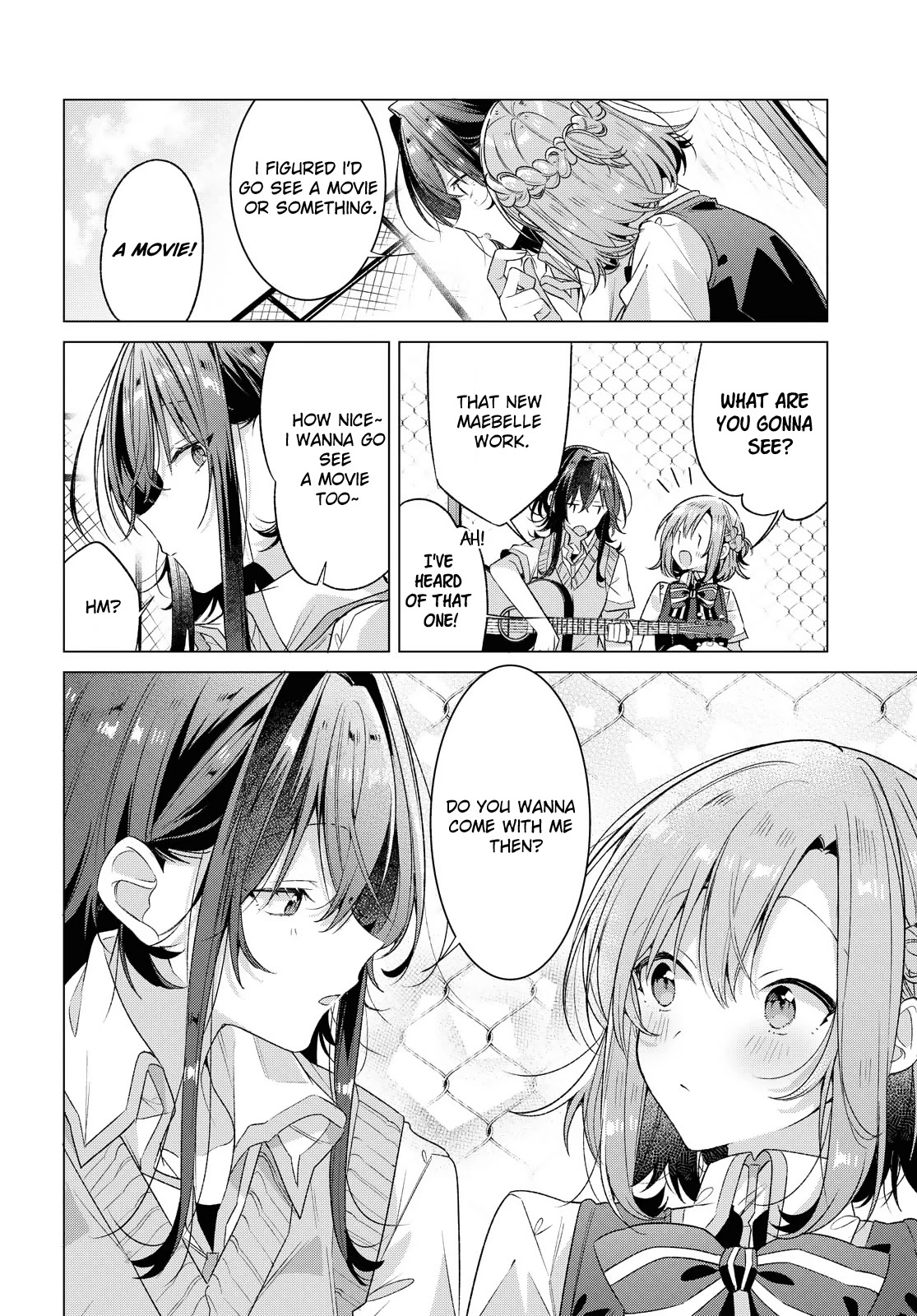 Whispering You a Love Song Chapter 19 page 4 - Chapter 19: A Movie, A Date, and Misunderstandings
