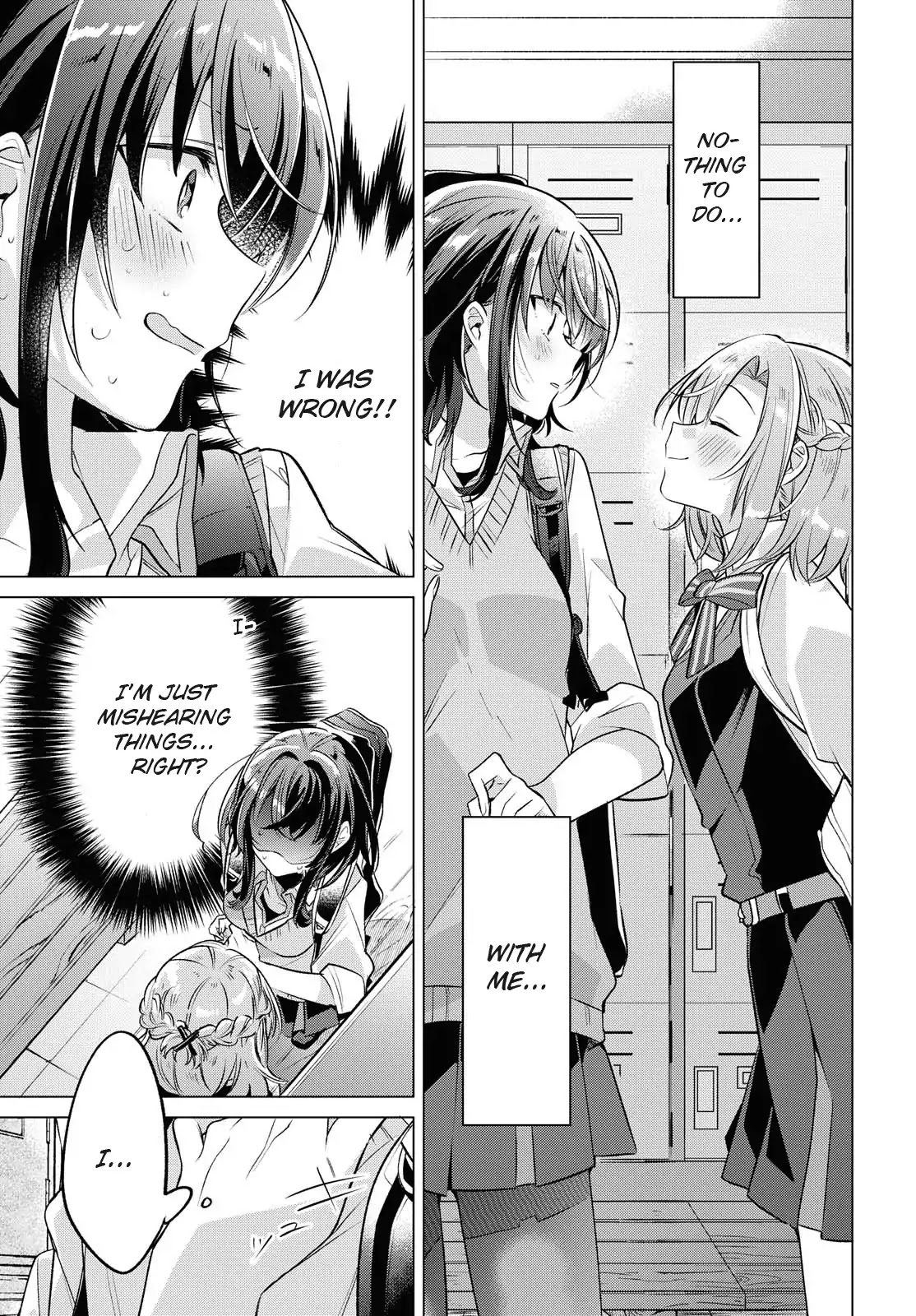 Whispering You a Love Song Chapter 2 page 13 - Chapter 2: First love, by a cherry tree, with Kouhai