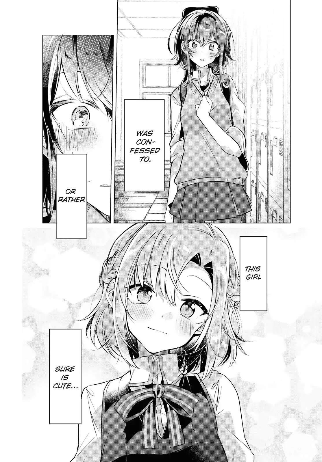 Whispering You a Love Song Chapter 2 page 14 - Chapter 2: First love, by a cherry tree, with Kouhai