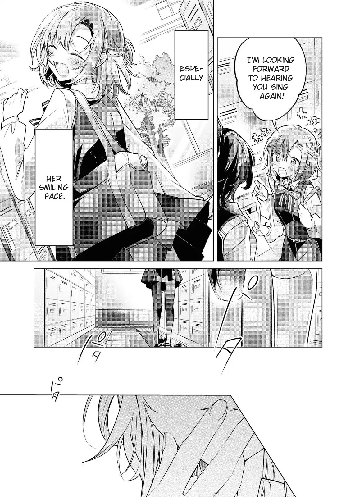 Whispering You a Love Song Chapter 2 page 15 - Chapter 2: First love, by a cherry tree, with Kouhai