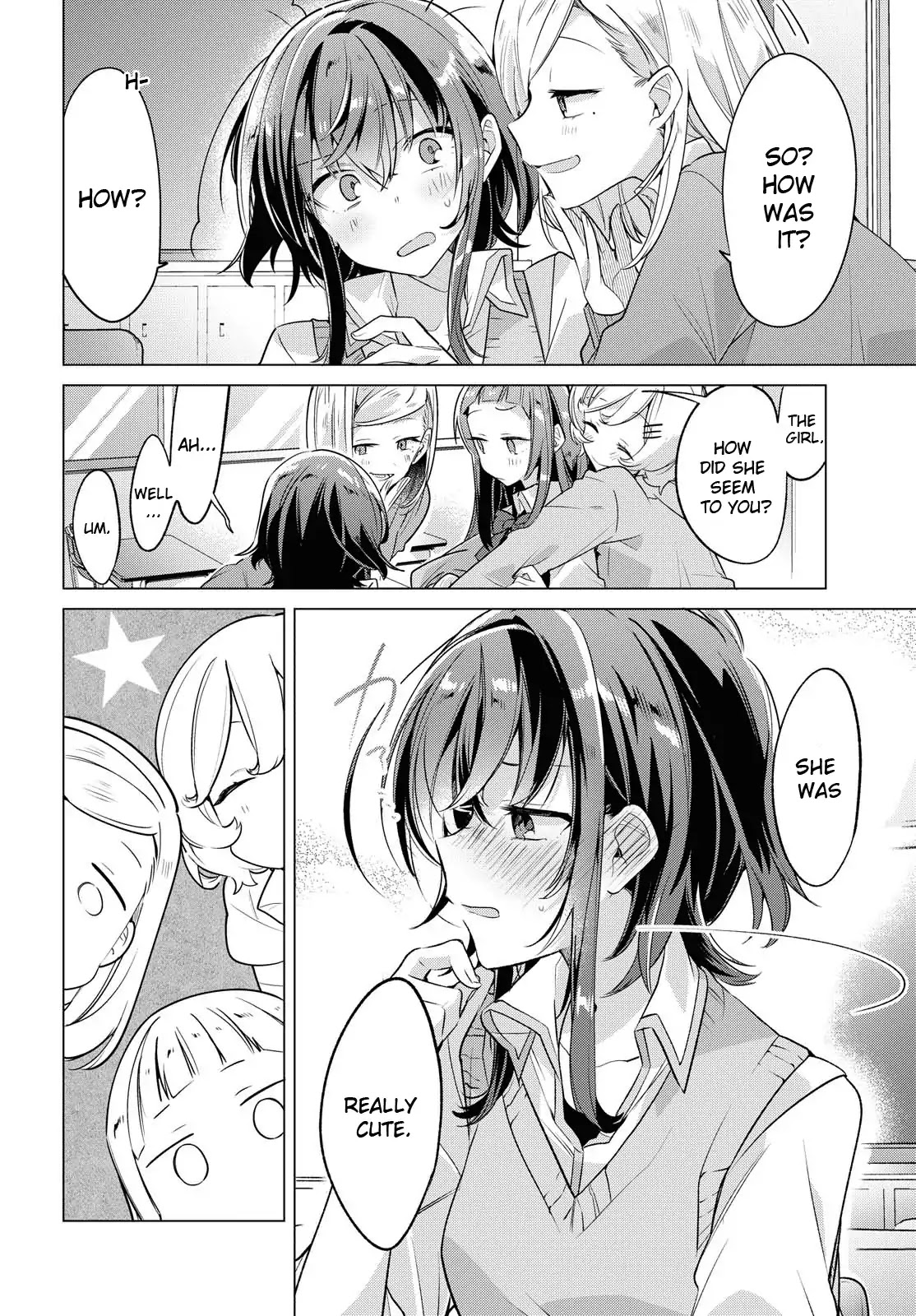 Whispering You a Love Song Chapter 2 page 18 - Chapter 2: First love, by a cherry tree, with Kouhai