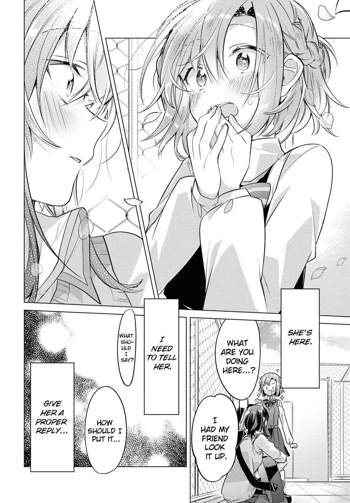 Whispering You a Love Song Chapter 2 page 28 - Chapter 2: First love, by a cherry tree, with Kouhai