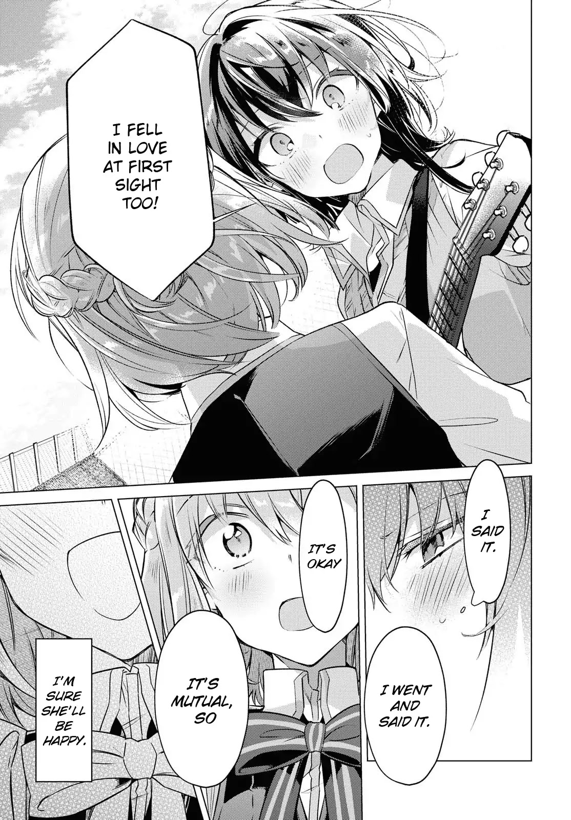 Whispering You a Love Song Chapter 2 page 29 - Chapter 2: First love, by a cherry tree, with Kouhai