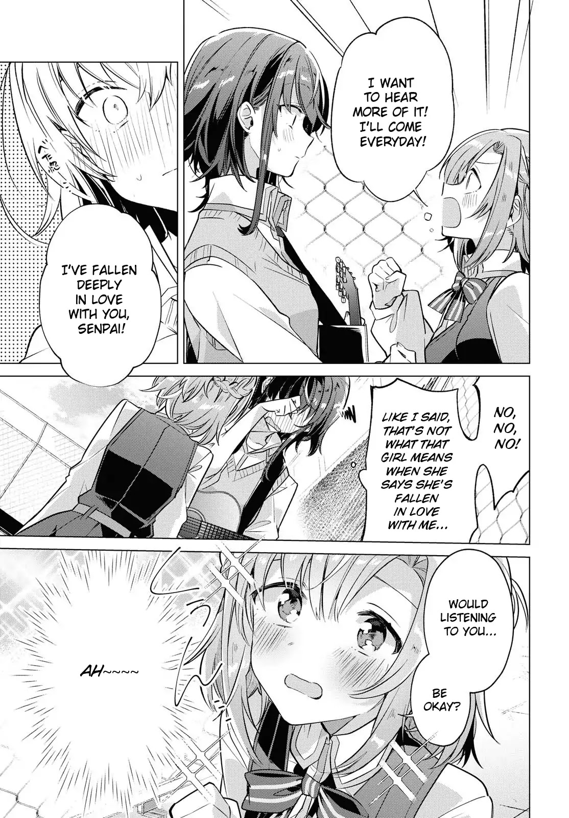 Whispering You a Love Song Chapter 2 page 33 - Chapter 2: First love, by a cherry tree, with Kouhai