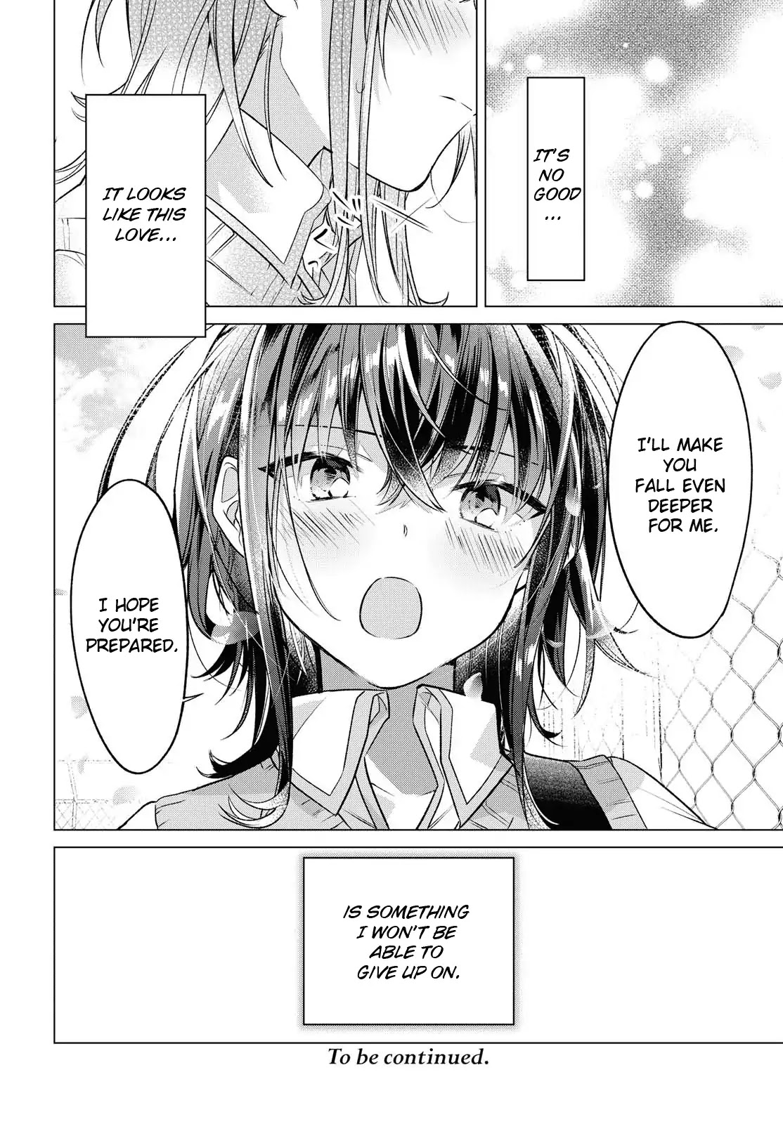 Whispering You a Love Song Chapter 2 page 34 - Chapter 2: First love, by a cherry tree, with Kouhai