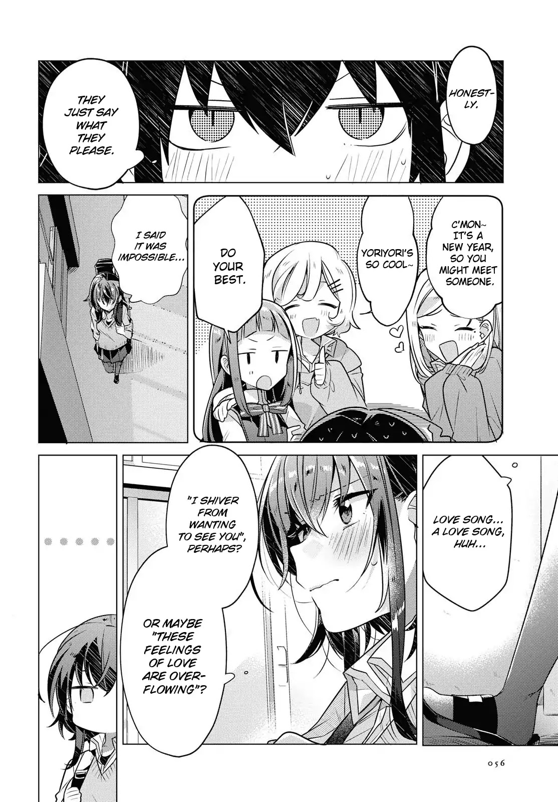 Whispering You a Love Song Chapter 2 page 8 - Chapter 2: First love, by a cherry tree, with Kouhai