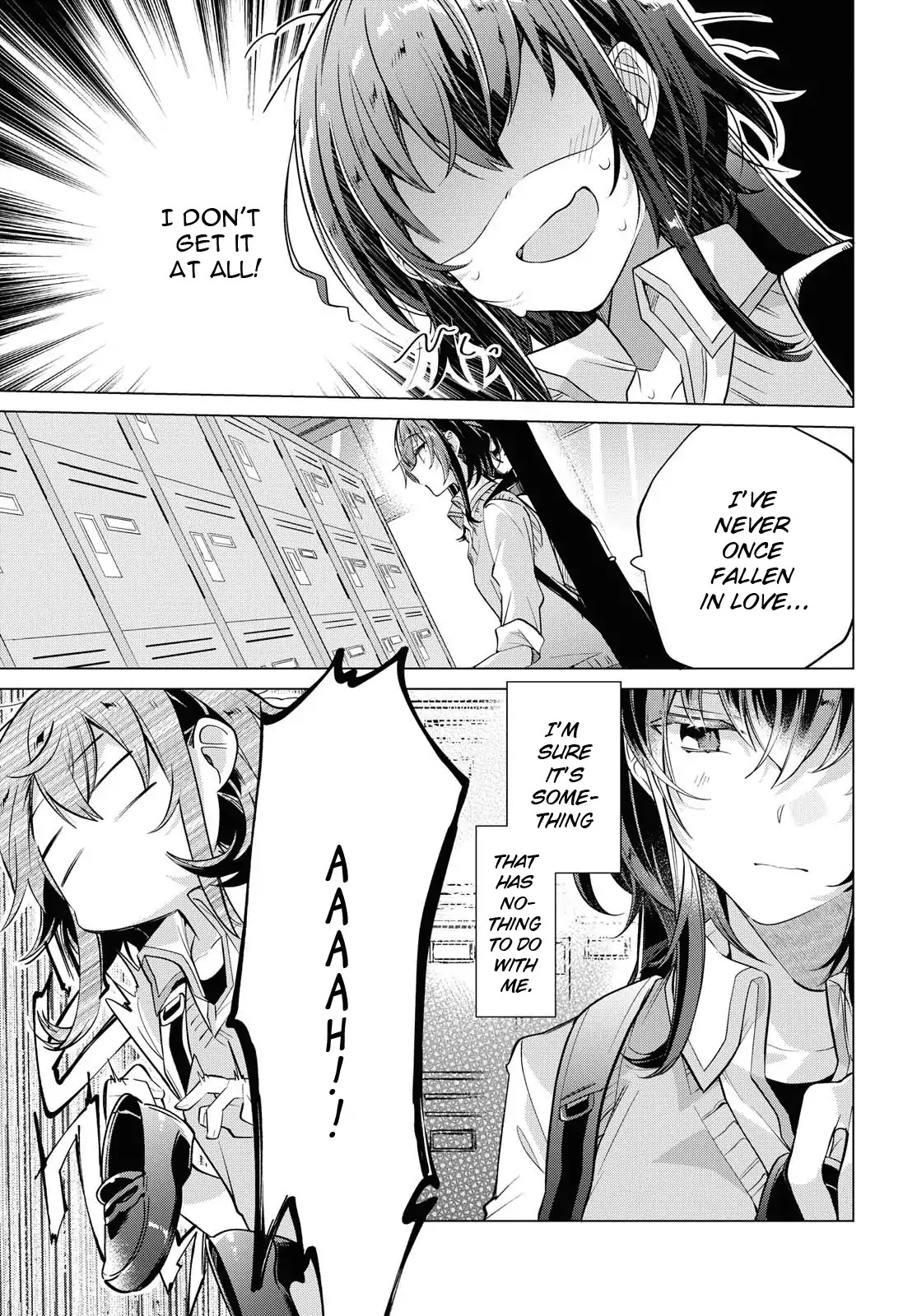Whispering You a Love Song Chapter 2 page 9 - Chapter 2: First love, by a cherry tree, with Kouhai