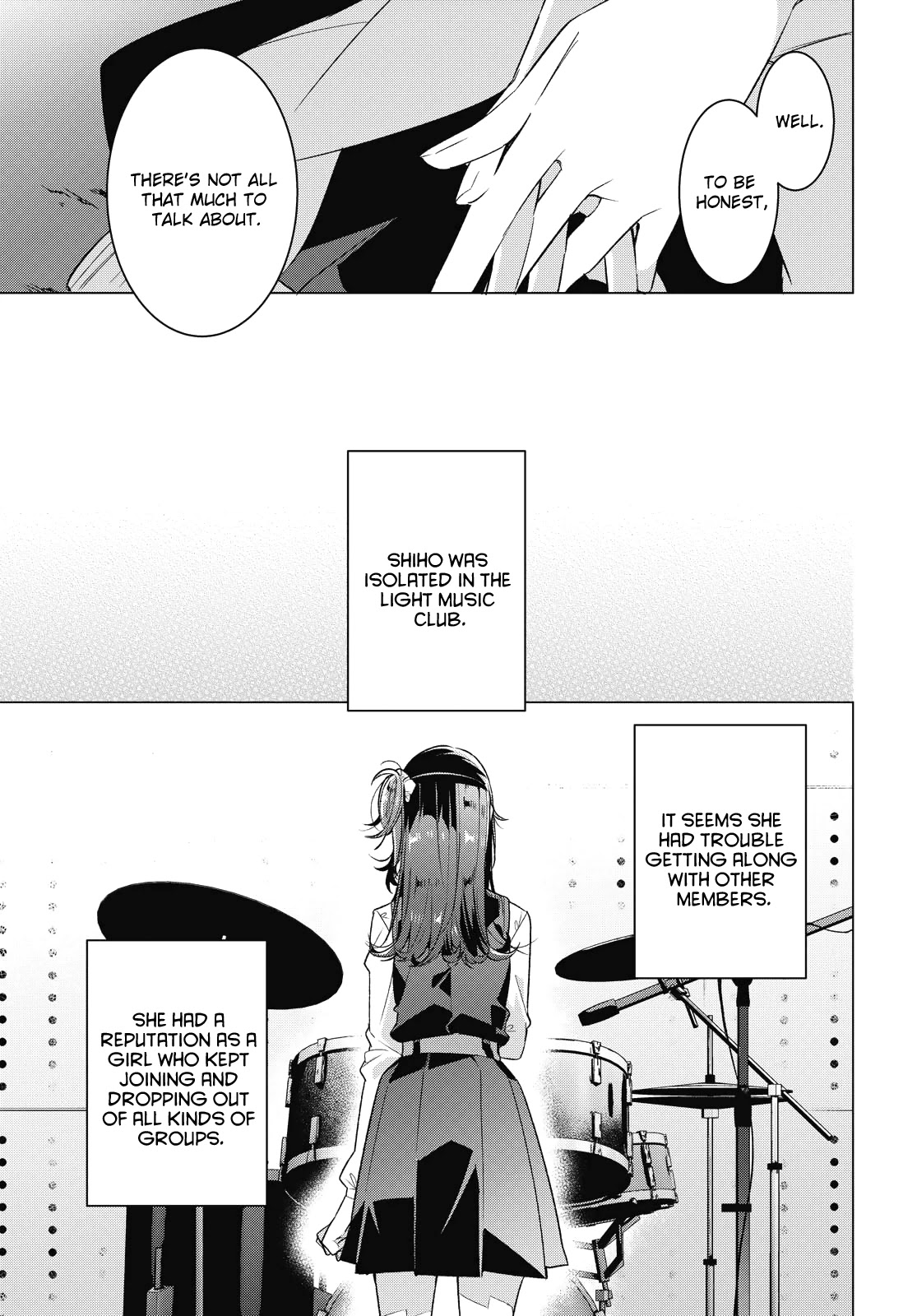 Whispering You a Love Song Chapter 20 page 9 - Chapter 20: The Past, Songs, and a Secret