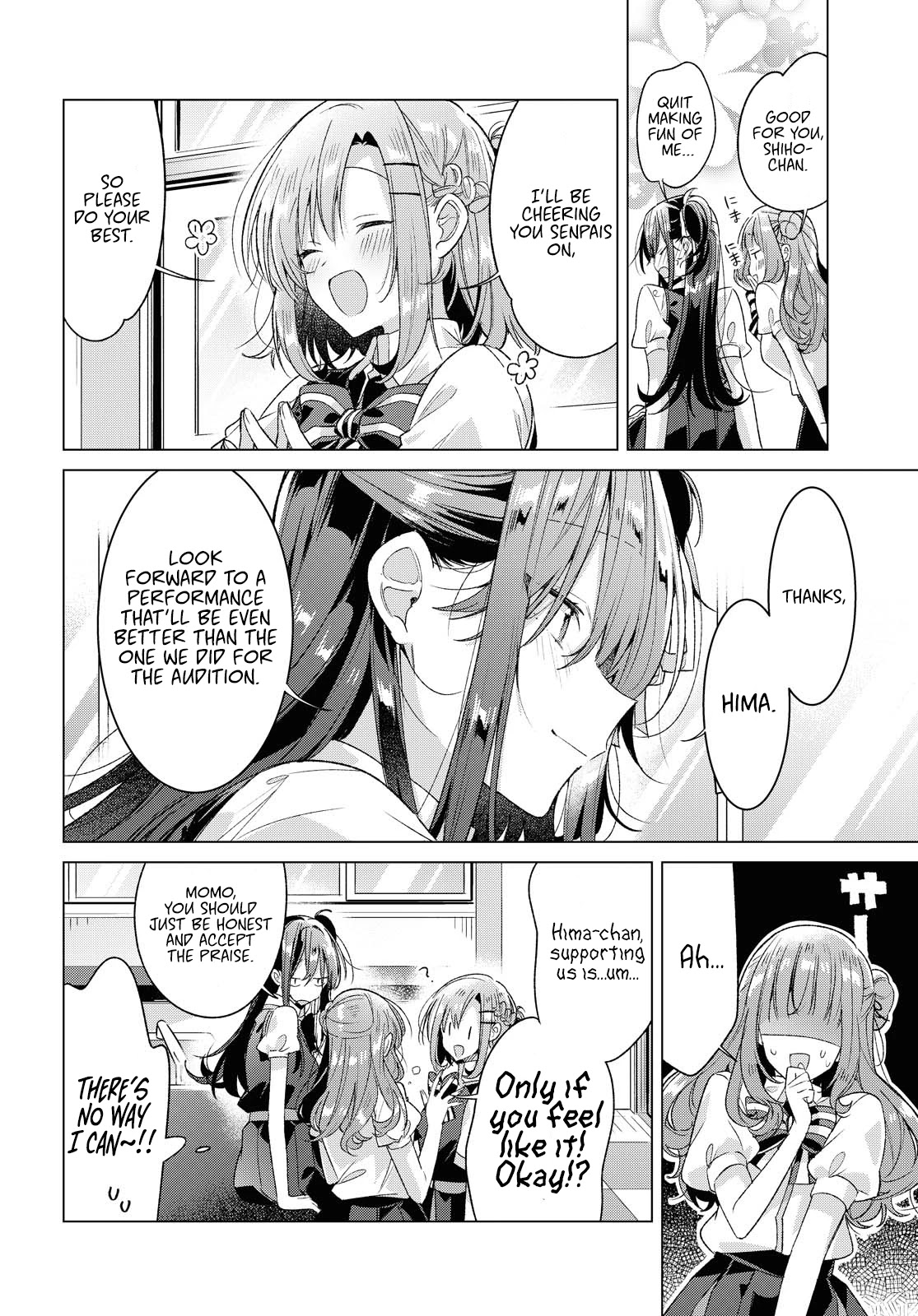 Whispering You a Love Song Chapter 23 page 10 - Chapter 23: Support, Confusion, and Determination.