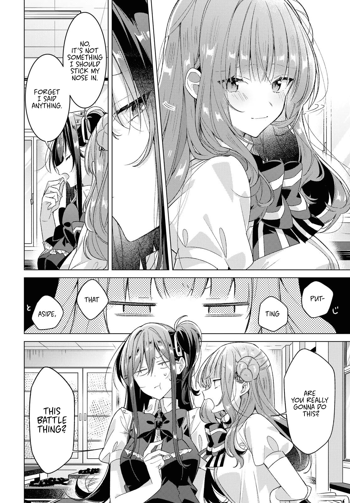Whispering You a Love Song Chapter 23 page 12 - Chapter 23: Support, Confusion, and Determination.