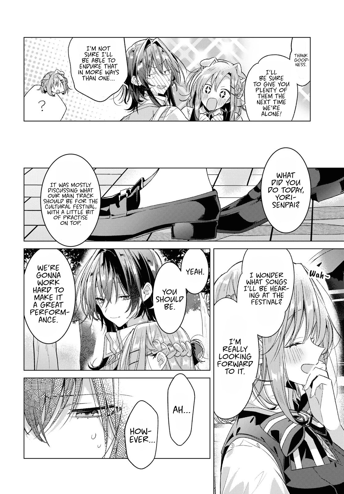 Whispering You a Love Song Chapter 23 page 18 - Chapter 23: Support, Confusion, and Determination.