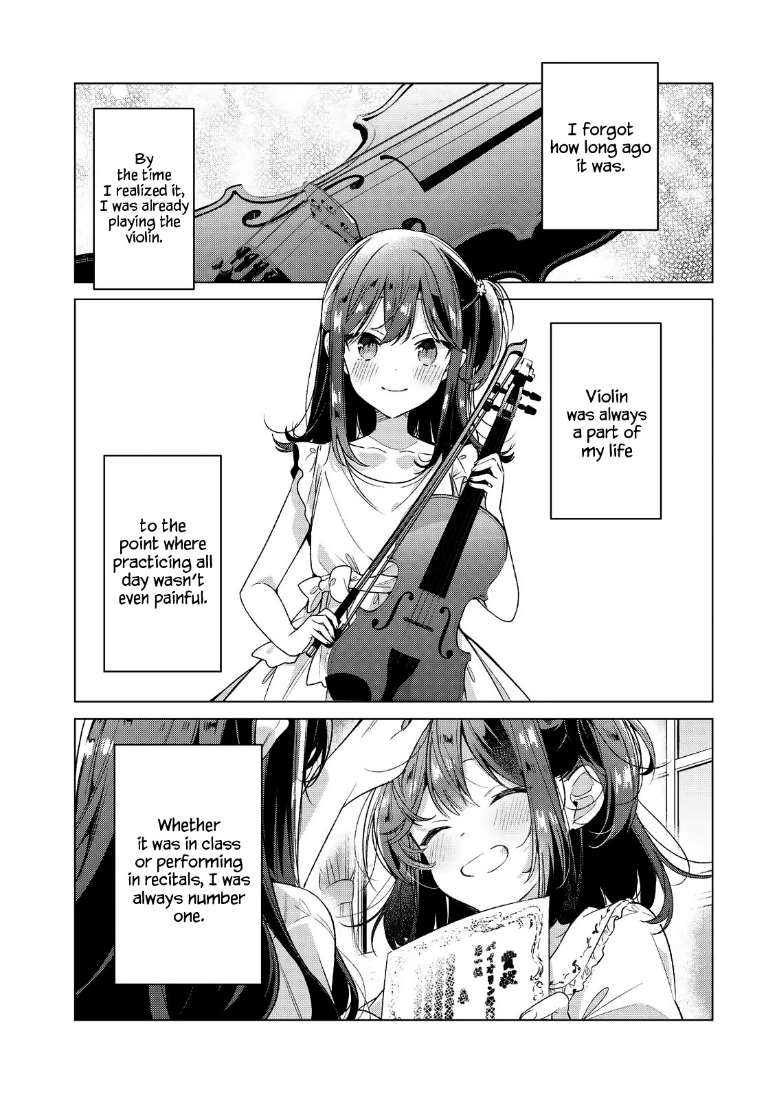 Whispering You a Love Song Chapter 25 page 1 - Chapter 25: A Past Dream, and a Friend.