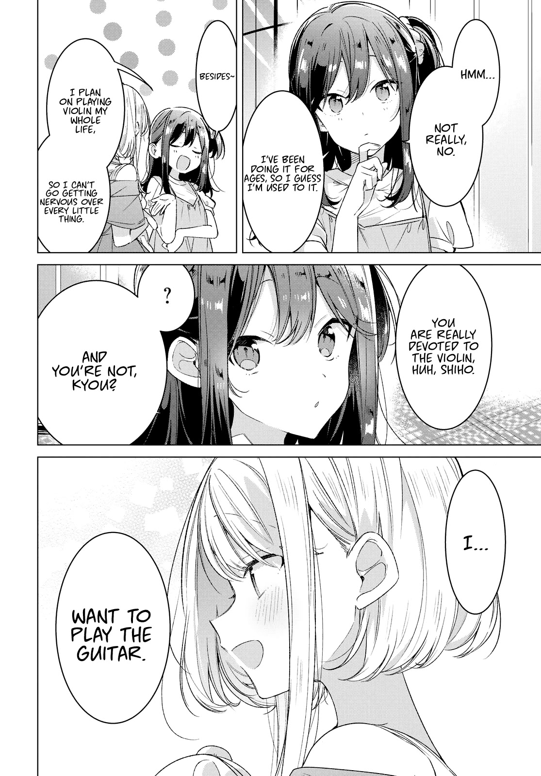 Whispering You a Love Song Chapter 25 page 14 - Chapter 25: A Past Dream, and a Friend.