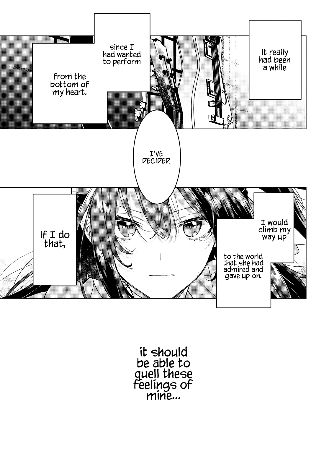 Whispering You a Love Song Chapter 25 page 30 - Chapter 25: A Past Dream, and a Friend.