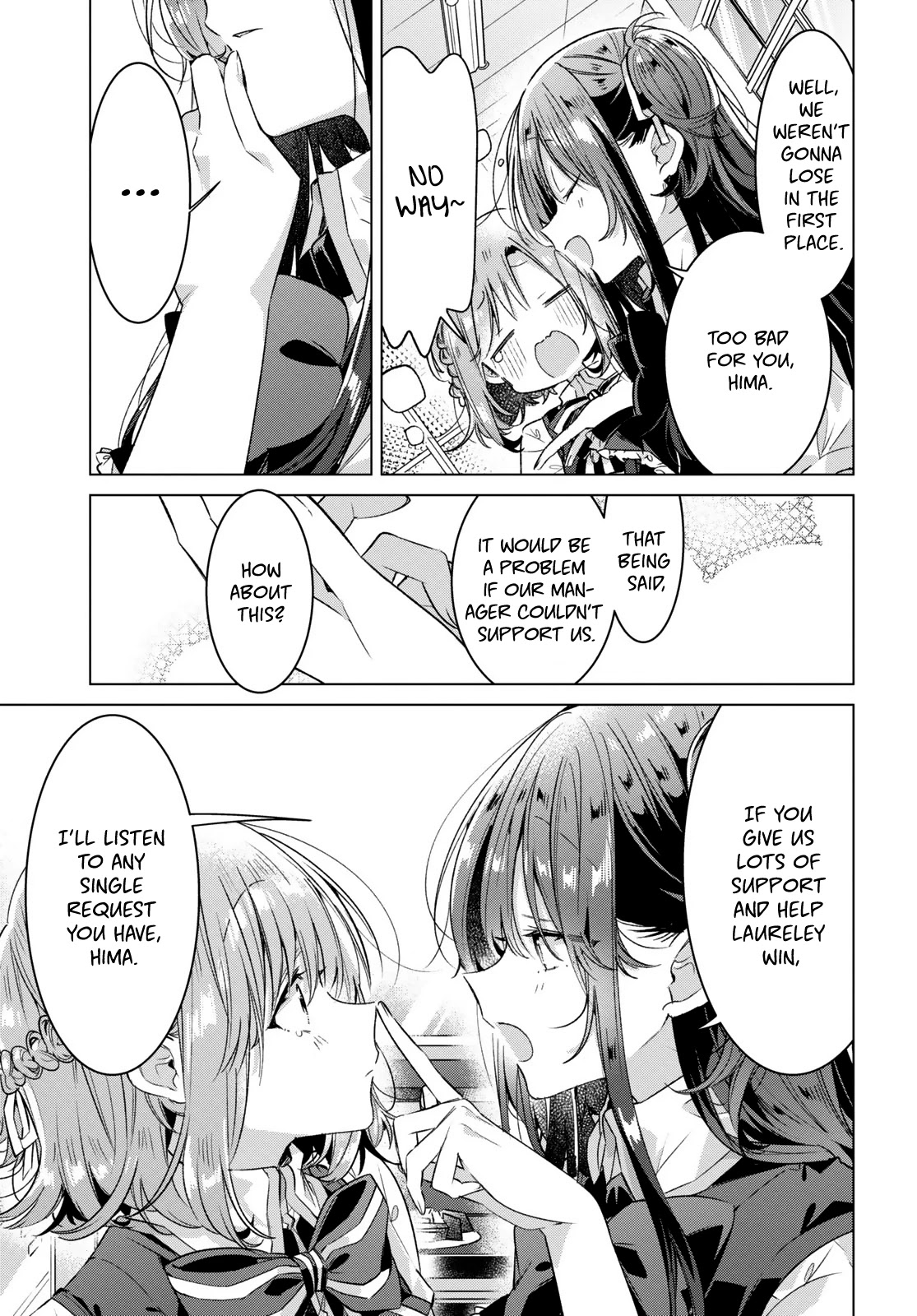 Whispering You a Love Song Chapter 27 page 11 - Chapter 27: Choices, Welcomes, and Managers