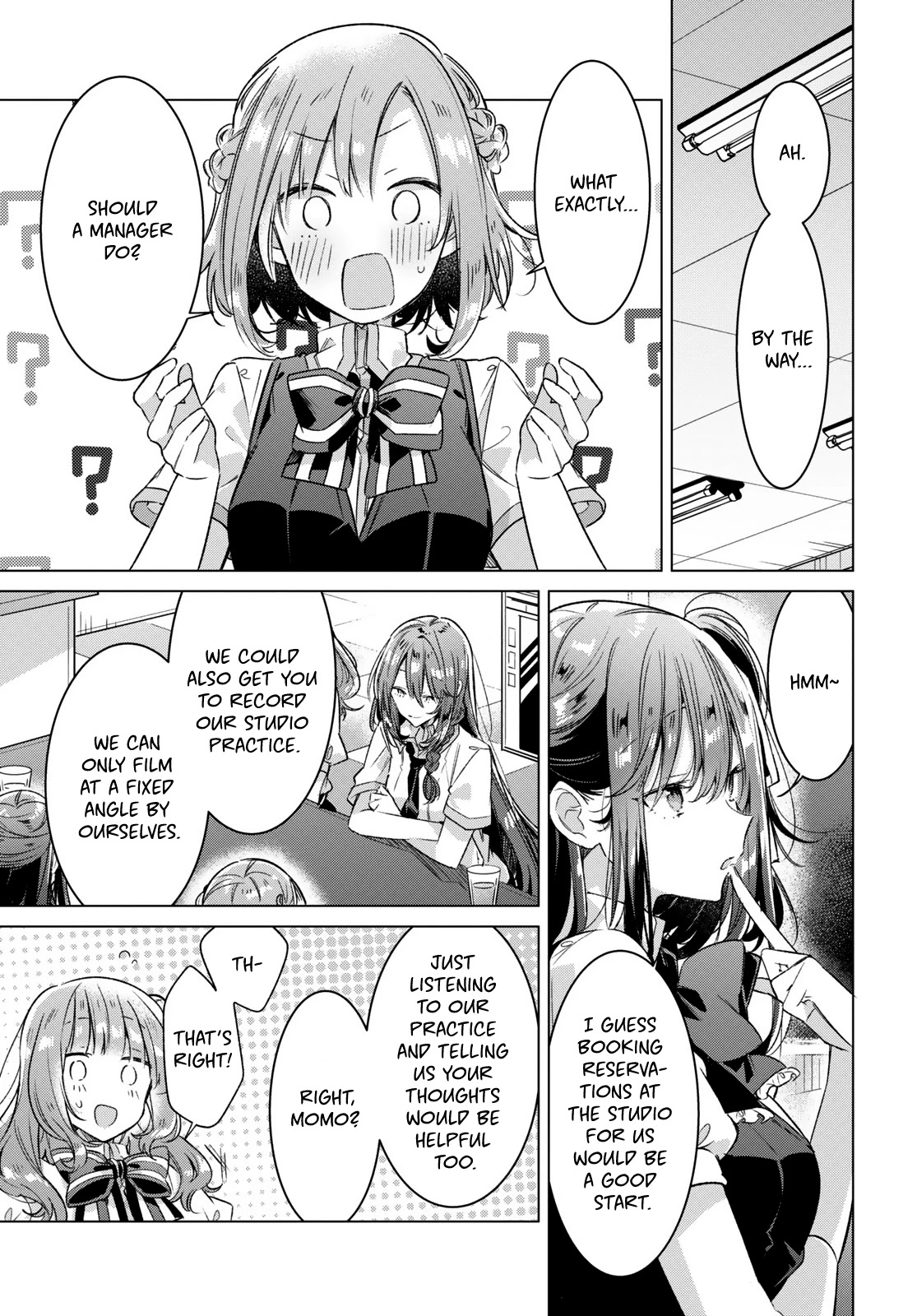 Whispering You a Love Song Chapter 27 page 13 - Chapter 27: Choices, Welcomes, and Managers