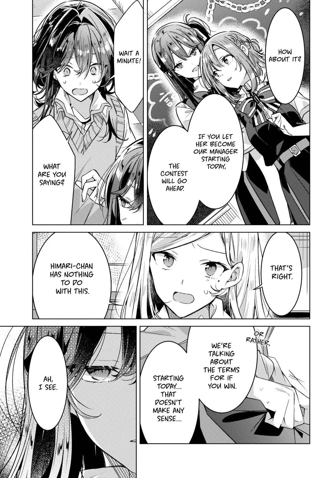 Whispering You a Love Song Chapter 27 page 5 - Chapter 27: Choices, Welcomes, and Managers