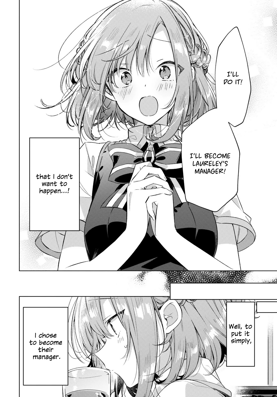 Whispering You a Love Song Chapter 27 page 8 - Chapter 27: Choices, Welcomes, and Managers