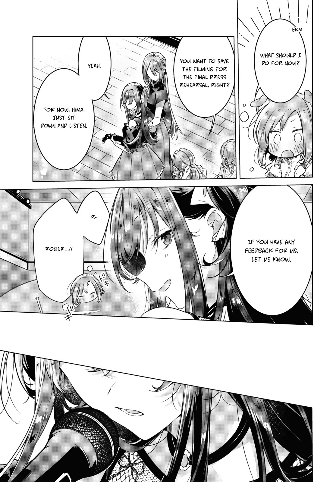 Whispering You a Love Song Chapter 29 page 11 - Chapter 29: Practice, Managers and Secrets
