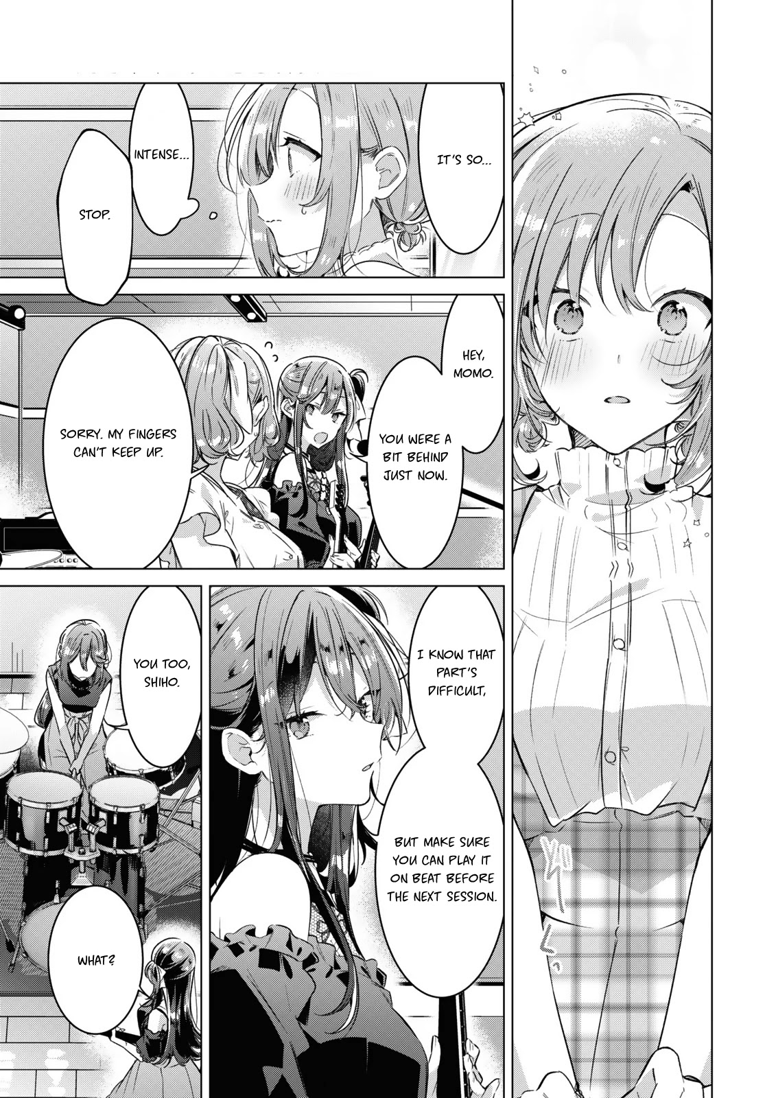 Whispering You a Love Song Chapter 29 page 13 - Chapter 29: Practice, Managers and Secrets