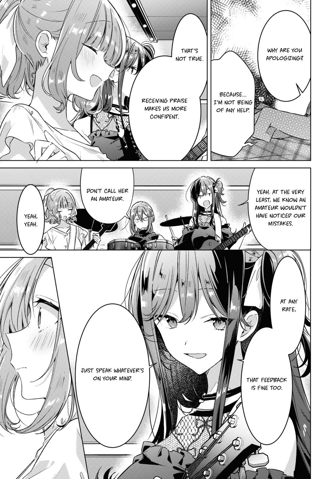 Whispering You a Love Song Chapter 29 page 15 - Chapter 29: Practice, Managers and Secrets