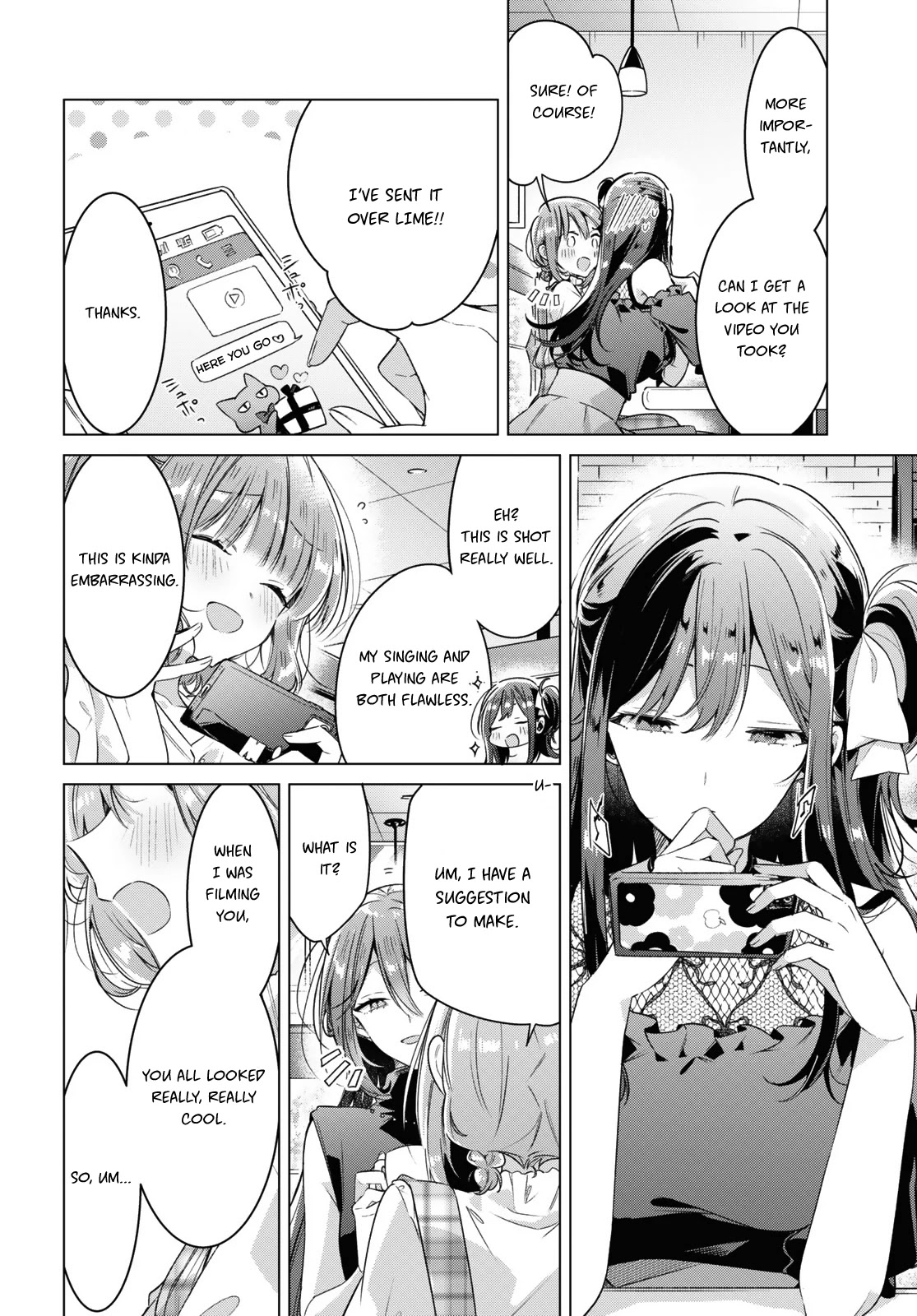 Whispering You a Love Song Chapter 29 page 18 - Chapter 29: Practice, Managers and Secrets