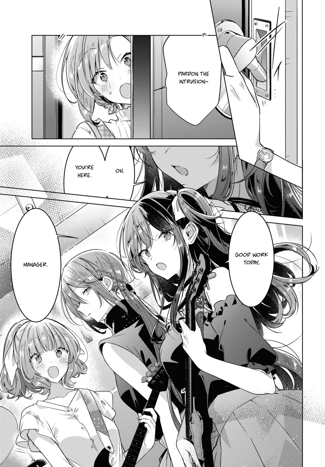 Whispering You a Love Song Chapter 29 page 9 - Chapter 29: Practice, Managers and Secrets