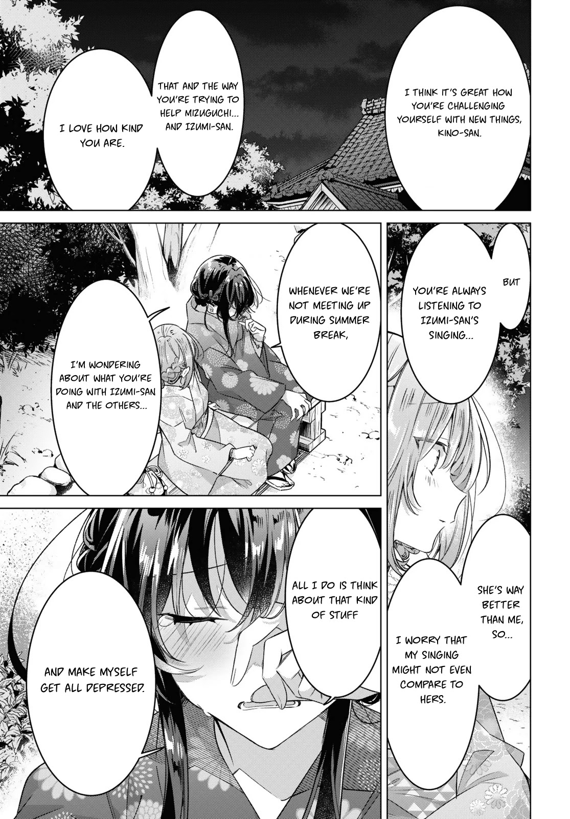 Whispering You a Love Song Chapter 31 page 34 - Chapter 31: A Summer Festival and Wavering Feelings