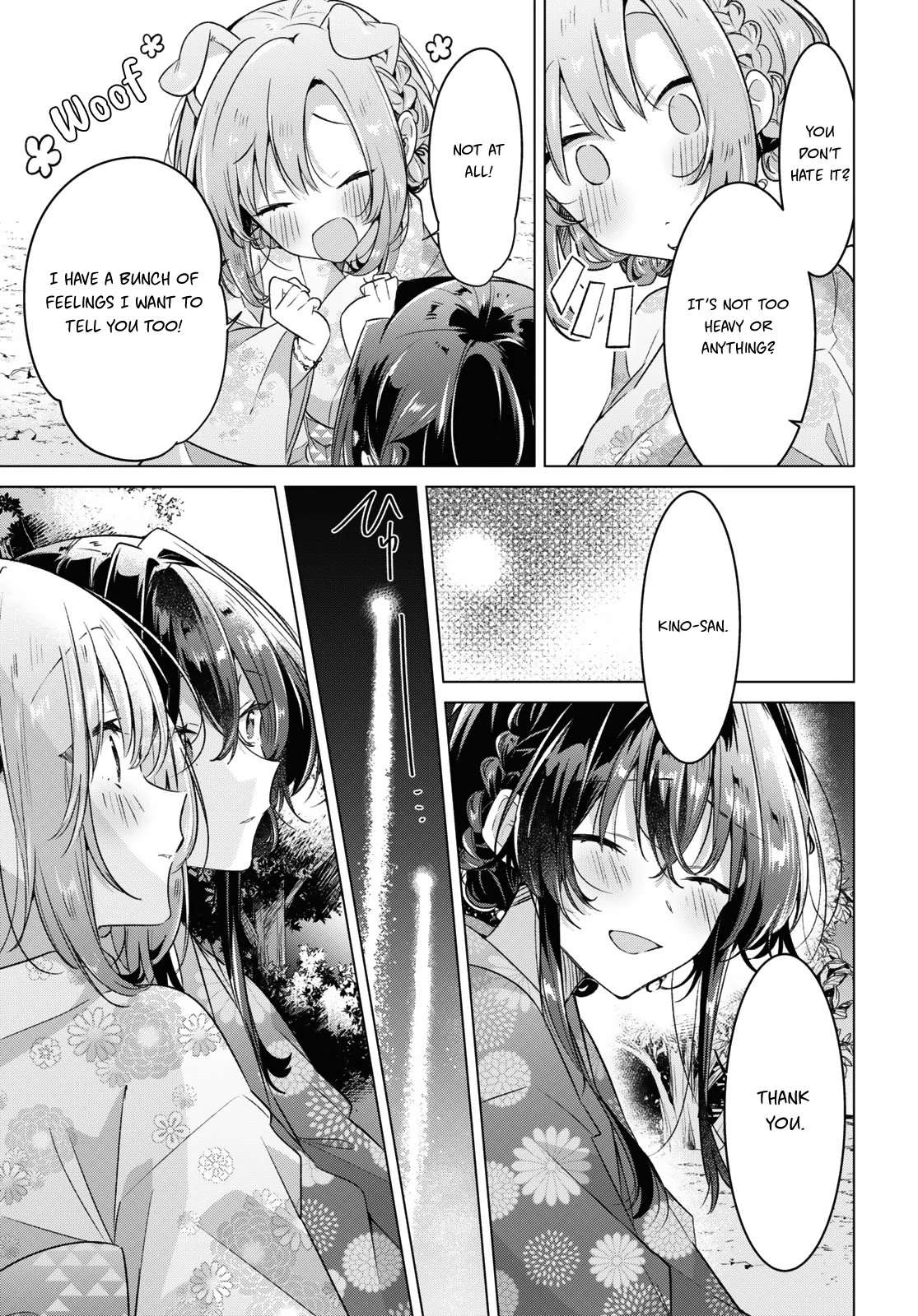 Whispering You a Love Song Chapter 31 page 38 - Chapter 31: A Summer Festival and Wavering Feelings