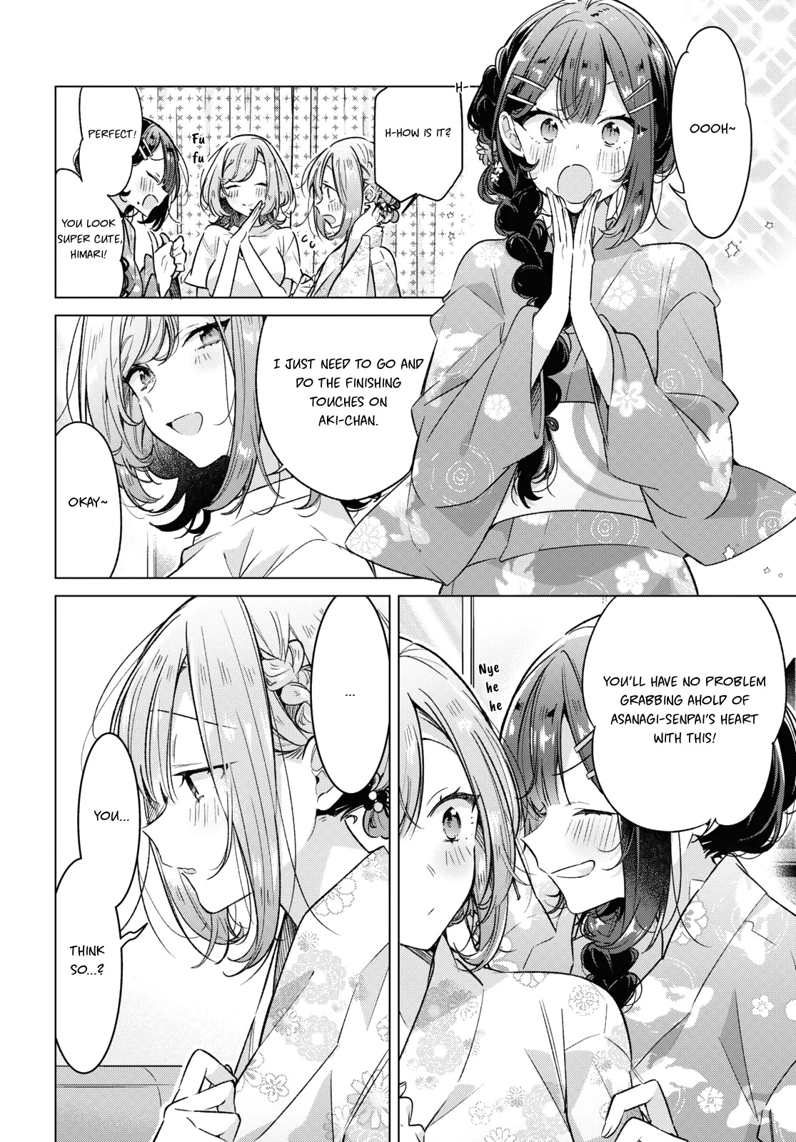 Whispering You a Love Song Chapter 31 page 4 - Chapter 31: A Summer Festival and Wavering Feelings