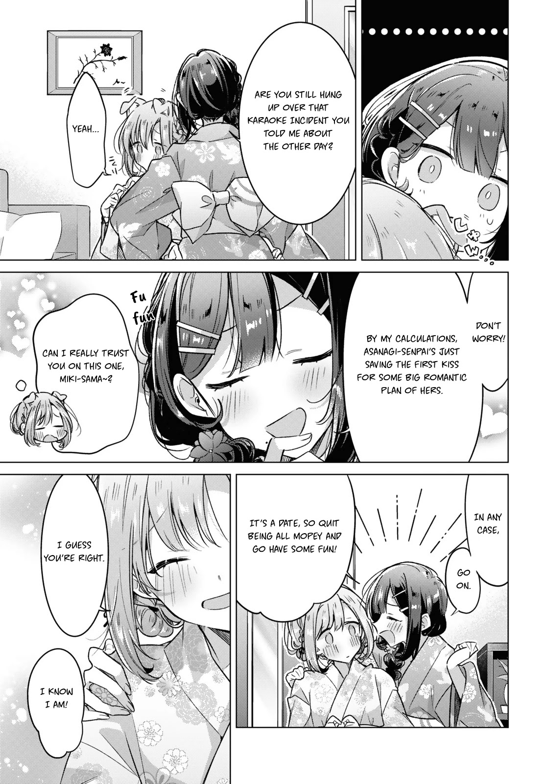 Whispering You a Love Song Chapter 31 page 5 - Chapter 31: A Summer Festival and Wavering Feelings