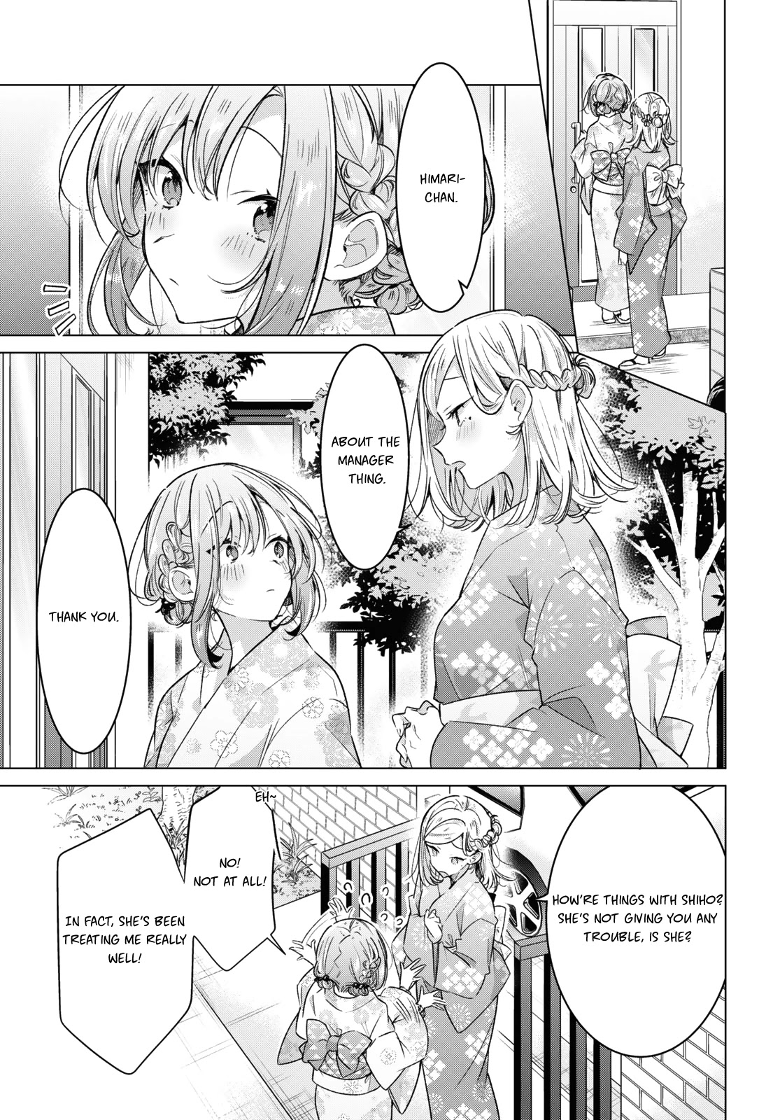 Whispering You a Love Song Chapter 31 page 7 - Chapter 31: A Summer Festival and Wavering Feelings
