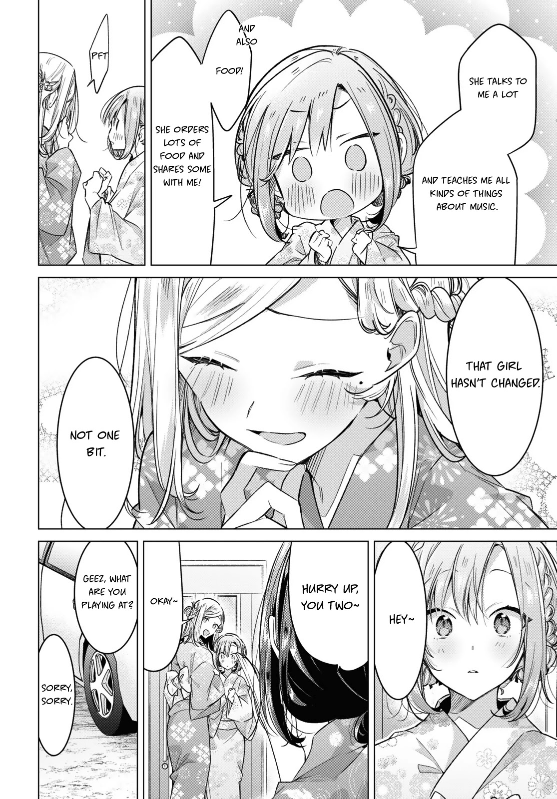 Whispering You a Love Song Chapter 31 page 8 - Chapter 31: A Summer Festival and Wavering Feelings